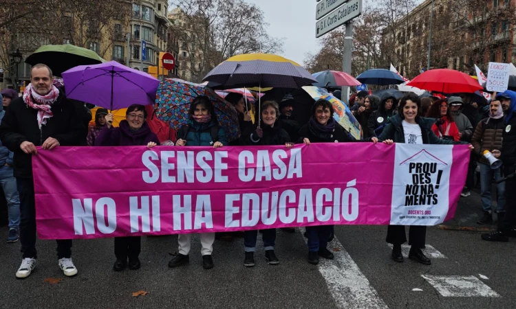 Una guia orientarà els mestres perquè puguin ajudar els alumnes en perill de desnonament