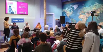 Betevé, Catalunya Ràdio i RAC1 cobreixen la presentació a l'Espai Línia d'una guia per a docents