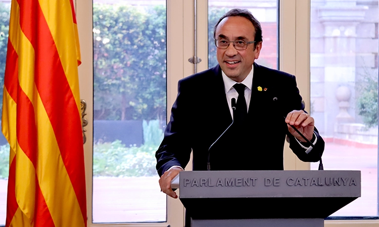 El president del Parlament Josep Rull visitarà el mural gegant ‘Catalunya al món’ a l’Espai Línia